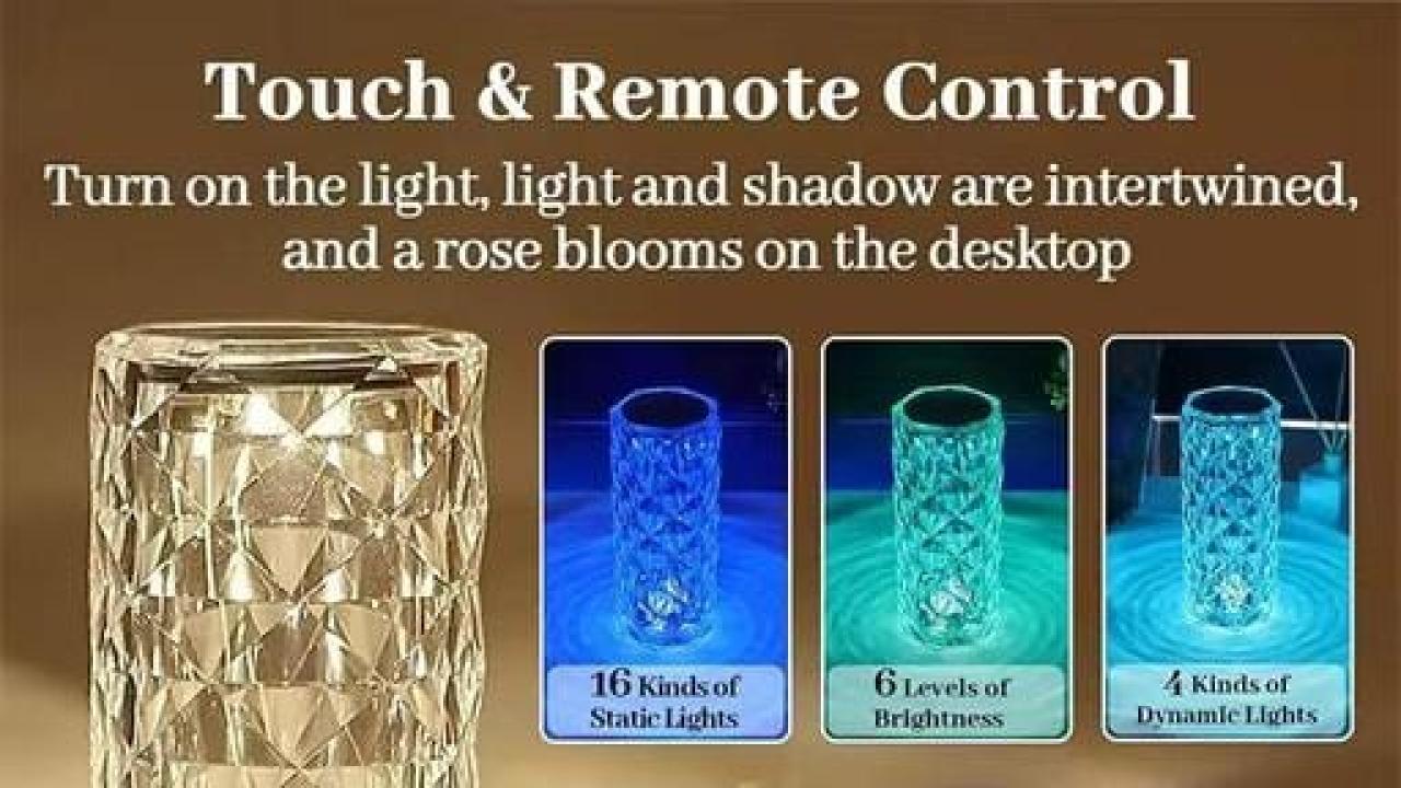 ROSE DIAMOND TABLE LAMP